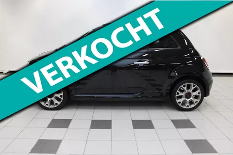 Fiat 500 1.2 Lounge - Cabrio en Lederen Bekleding