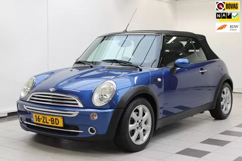 Mini Cabrio 1.6 Cooper Chili - Airco|Audio|Cruise|1e eigenaar|NAP